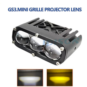 Đèn pha trước xe máy IDISON GS3 3 mắt lưới, công suất cao 65W, 6000K 3000K, thấu kính Bi-led Projector dành cho Ô tô, SUV, Xe tải, Off-road - Product Image 3