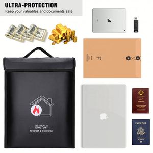 CUSTOM High Quality Fireproof Waterproof Explosion-proof Portable Computer <b>Bag</b> with Organizer <b>Document</b> File Folder School Use - Product Image 4