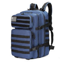 Sac de Sport Tactique Personnalisé JSH 900D Oxford, Sac à Dos Molle pour Fitness et Randonnée 25L 45L