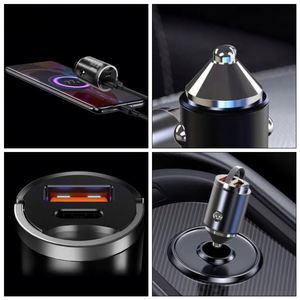 Custom Car Charger <b>Adapter</b> PD QC 3.0 Zinc Alloy 100W Mini Phone Car Charger for Corporate - Product Image 5