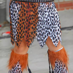<span class=keywords><strong>Disfraz</strong></span> de Halloween de Primitivo Salvaje para Hombres y Mujeres, Traje de Leopardo Aborigen Africano Indígena - Product Image 2