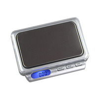 Báscula Digital de 500g x 0.1g, Mini Báscula Digital de Alta Precisión con Retroiluminación, Báscula de Bolsillo Eléctrica para Joyería, Peso en Gramos para Cocina