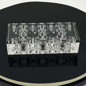 Custom Fabrication High Transparent Acrylic Parts Clear PMMA <b>PC</b> Mechanical Equipment Components Precision CNC Milling Machining - Product Image 1