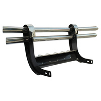Pièces de camion vente chaude 4x4 pick-up Bull Bar avant Nudge Bar pour Navara Np300 Titan Chevrolet Colorado Isuzu d-max Hilux avec lumière