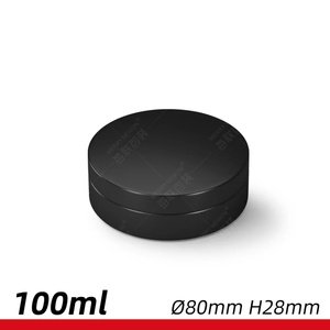 Tarros de aluminio de 80x28mm, 100ml 100g, acabado mate, latas metálicas de almacenamiento para crema, cosméticos, velas, ungüentos para zapatos, ungüentos para barba, pomadas. - Product Image 4
