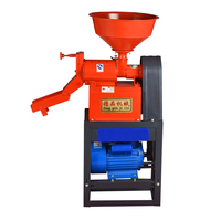 SAMY Équipement agricole automatique de qualité supérieure, mini décortiqueuse à grains, machine de traitement des céréales, moulin à riz domestique