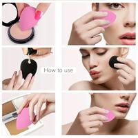 Accesorios de Maquillaje para Mujer, 12 Esponjas de Maquillaje, Esponja de Belleza, Borla Suave para Polvos Cosméticos, Esponjas para Base de Maquillaje
