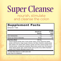 Comprimés Détox Colon Super Cleanse de Haute Qualité à Marque Blanche, 100 Comprimés, Herbes & Probiotiques, Supplément Doux pour la Détox Digestive