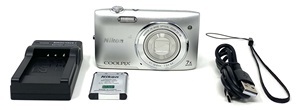 กล้องที่ใช้แล้ว COOLPIX S3500 20.1 กล้องดิจิตอลพร้อมซูม 7 เท่า (สีเงิน) (รุ่นเก่า) - Product Image 1