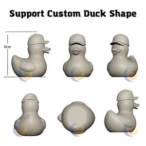 Hot Sale Custom With Logo Price Low Moq Promotional <b>Gift</b> and Shape Mini Duck Wholesale Kid Toys Sound Expression - Product Image 3
