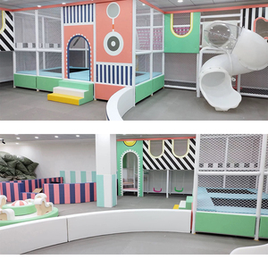 Equipo <span class=keywords><strong>de</strong></span> Juego Interior para Niños, <span class=keywords><strong>Parque</strong></span> <span class=keywords><strong>de</strong></span> Atracciones con Trampolines y Piscinas <span class=keywords><strong>de</strong></span> Pelotas, <span class=keywords><strong>Material</strong></span> LLDPE, Certificado CE, Uso Comercial, 3-12 Años - Product Image 5