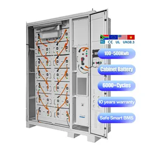 Factory High Voltage 215KWh All-in-one AC Cooling LiFePO4 Battery Industrial Commercial Energy Storage