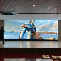 Layar Video Wall LED Samsung TV Panel Dinding untuk Iklan Luar Ruangan Layar LED Display Video Wall