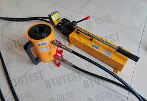 Probador de fuerza de extracción de perno de anclaje digital 20kn 50kn Equipo estándar ASTM para adhesivo de hormigón Garantía de 1 año - Product Image 5