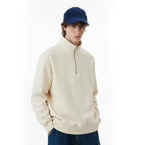 Felpe <span class=keywords><strong>Polo</strong></span> Invernali 2025 di Alta Qualità per Uomo e Donna, Manica Lunga <span class=keywords><strong>con</strong></span> <span class=keywords><strong>Cappuccio</strong></span>, Design Personalizzato <span class=keywords><strong>con</strong></span> Logo, Pullover <span class=keywords><strong>con</strong></span> Mezza Cerniera - Product Image 1
