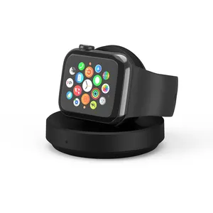 Reloj inteligente T1, carga inalámbrica para Apple Watch, cargador portátil