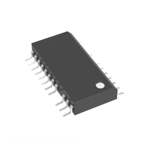 Componentes de Circuitos Electrónicos NCP1910A100DWR2G 24 SOIC, 23 Pines, Gestión de Energía (PMIC), en Existencia - Product Image 1
