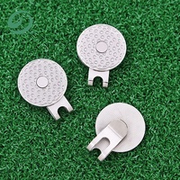 Accessoires d'aides à l'entraînement de Golf professionnel pince à chapeau magnétique personnalisée en vrac pas cher pince à chapeau de Golf vierge marqueur de balle