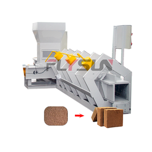 Papouasie-Nouvelle-Guinée prix d'usine bon marché machine à emballer de la tourbe coco-peat block coco peat block machine - Product Image 1