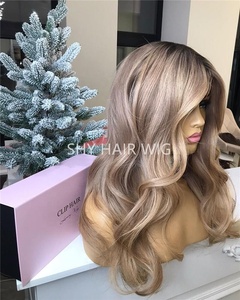 Luxe Strawberry Blonde Ginger Lace Front Pelucas Peluca De Mujer Cabello humano europeo Pelucas de encaje rubio con nudos blanqueados - Product Image 2