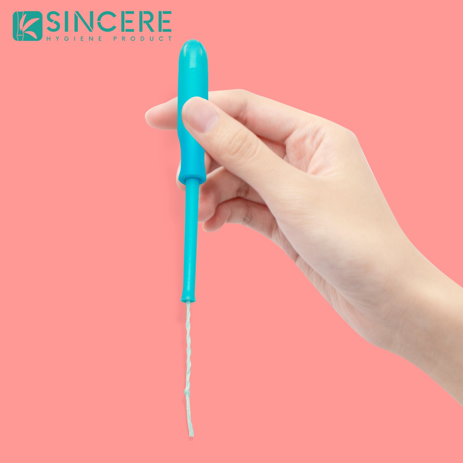 Free Sample Sanitary Tampons with Organic Biodegradable Applicator Wholesale Menstrual Products for Female Hygiene
