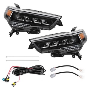 ชุดไฟหน้าโปรเจคเตอร์ LED แบบเมทริกซ์ 4 เม็ด MARVELAND 4x4 สำหรับ Toyota 4Runner ปี 2014-2024  แบบเสียบปลั๊กใช้งานได้ทันที 12V (คู่) - Product Image 1