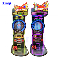 Machine de boxe commerciale à monnayeur en promotion, jeu d'arcade de récompense avec affichage du score, la machine de boxe ultime