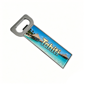 ที่เปิดขวดแม่เหล็กของที่ระลึกพระอาทิตย์ตกที่ไซปัน <span class=keywords><strong>ฟิจิ</strong></span> ลากูน มิลอส ไซคลาดิก ทาวน์ ของขวัญท่องเที่ยวแบบกำหนดเอง ที่เปิดขวดเบียร์ แม่เหล็กติดตู้เย็น - Product Image 3