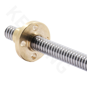 Husillo de Avance KINGROON T8 de 300mm, 8mm de Diámetro, 2mm de Paso con Tuerca para Impresoras 3D - Product Image 4