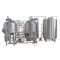Équipement de brassage en acier inoxydable 304 de haute qualité pour usine de fabrication de bière artisanale 1500L avec pompe à moteur et cuve sous pression