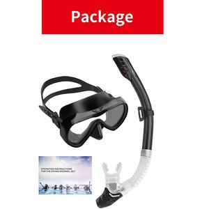 معدات غطس احترافية للبالغين للرجال والنساء مضادة للضباب قناع غطس زجاجي مقسى للغوص والغطس - Product Image 6