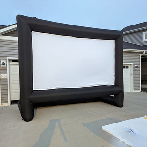 Pantalla de Proyección Inflable Impermeable de PVC de 0.4mm, 20 Pies, Marca Lingbiao, Tamaño Personalizado, para Eventos al Aire Libre, Fácil de Instalar, Gran Venta - Product Image 3