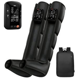 أحذية ضغط هوائية للساق بالكامل مع ضاغط هواء للعلاج، الأكثر مبيعًا، جهاز تدليك للقدم والساق للتعافي الرياضي - Product Image 1