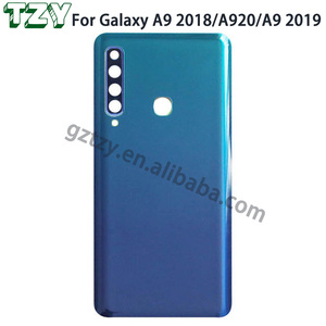 Coque arrière en verre avec adhésif, pour Samsung Galaxy A9s 2018, <span class=keywords><strong>A920F</strong></span>, A9 2019, 2018, couvercle de batterie, nouveau, OEM - Product Image 6