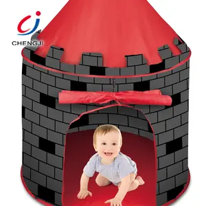 детская палатка домик игрушки Suppliers-Лидер продаж, детский уличный Складной Игровой домик, портативный замок, детская палатка, игрушка
