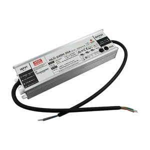 Meanwell IP65 LED Driver Cho Ánh Sáng Đường Phố HL-240H-42A 240W 42V DC Cung Cấp Điện