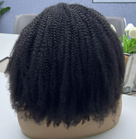 Extensions de cheveux crépus, cheveux humains vierges, trame de cheveux double densité, trame de cheveux humains bouclés afro crépus, 100% cheveux humains
