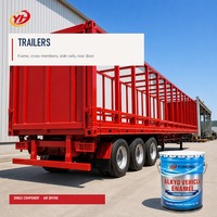 Peinture pour moto Yuhong Alkyd, anti-corrosion, résistante aux intempéries, film résistant, bonne auto-nivelante, peinture protectrice pour métal, couche de finition