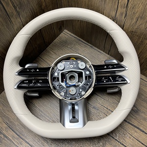 Volante de Fibra de Carbono para <span class=keywords><strong>Benz</strong></span> W464 W463 G500 G63 G350D W222 S63 S65 W204 W205, Volante Mejorado - Product Image 1