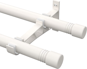 Support de rideau extensible en acier inoxydable noir, design Art Déco, luxe léger et créatif, combinaison libre, ZF Global Export - Product Image 1