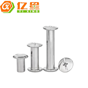 Tornillos Chicago <span class=keywords><strong>de</strong></span> Acero Inoxidable 304, Pernos con Tuercas <span class=keywords><strong>de</strong></span> Barril, Postes <span class=keywords><strong>de</strong></span> Unión para Manualidades en Cuero, Álbumes <span class=keywords><strong>de</strong></span> Fotos, Menús y Sujetadores <span class=keywords><strong>de</strong></span> Libros - Product Image 2