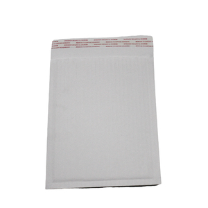 Custom Printed <b>white</b> Corrugated Kraft Paper Bag with peel and seal tape for Brand Logo & Merchandise Packaging - Product Image 2