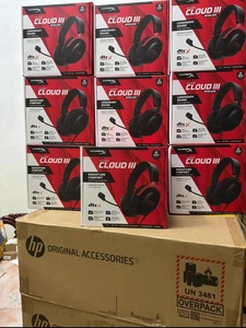 หูฟังเกมมิ่ง HyperX <span class=keywords><strong>Cloud</strong></span> III แบบมีสาย ระบบเสียง Spatial Audio ไดรเวอร์ขนาด 53 มม. โฟมเมมโมรี่โฟม โครงสร้างทนทาน คุณภาพเสียงคมชัดพิเศษ หูฟังดีเจขนาด 10 มม. - Product Image 4