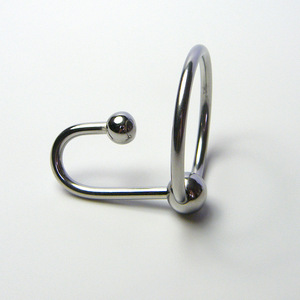 Cincin <span class=keywords><strong>Penis</strong></span> Logam Stainless Steel untuk Pria, Produk Seks untuk Meningkatkan Orgasme dengan Bola Ganda di Kepala <span class=keywords><strong>Penis</strong></span> - Product Image 5