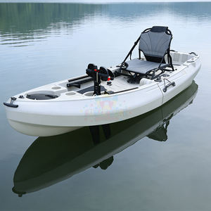 Kayak de pêche à pédales, canoë monoplace, bateau de mer, kayak en HDPE avec moteur électrique de pêche - Product Image 2