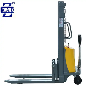 Apilador hidráulico semieléctrico económico de 3000mm, 1500kg, 1,5 T, con certificado CE - Product Image 4