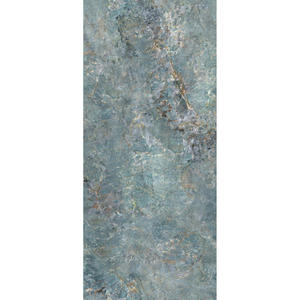 <span class=keywords><strong>Pierre</strong></span> de marbre de luxe vert bleu, carrelage en céramique bleue 1200x2400mm, <span class=keywords><strong>pierre</strong></span> frittée de grande taille 12mm, <span class=keywords><strong>pierre</strong></span> de luxe chinoise de haute qualité - Product Image 1