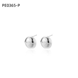 Boucles d'oreilles Amy Amy en argent 925, minimalistes, à porter au quotidien, bijoux pour femmes PE0365 - Product Image 1