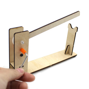 Kit scientifique de bricolage en bois pour enfants, modèle de portail manuel, jouet d'expérimentation scientifique pour l'éducation des enfants de 7 à 9 ans - Product Image 4