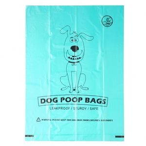 Manufacturer PE+EPI Dog Waste Poop Bags Cute Pattern Eco Friendly <b>Compostable</b> Biodegradable Dog Poop Trash Bags - Product Image 4